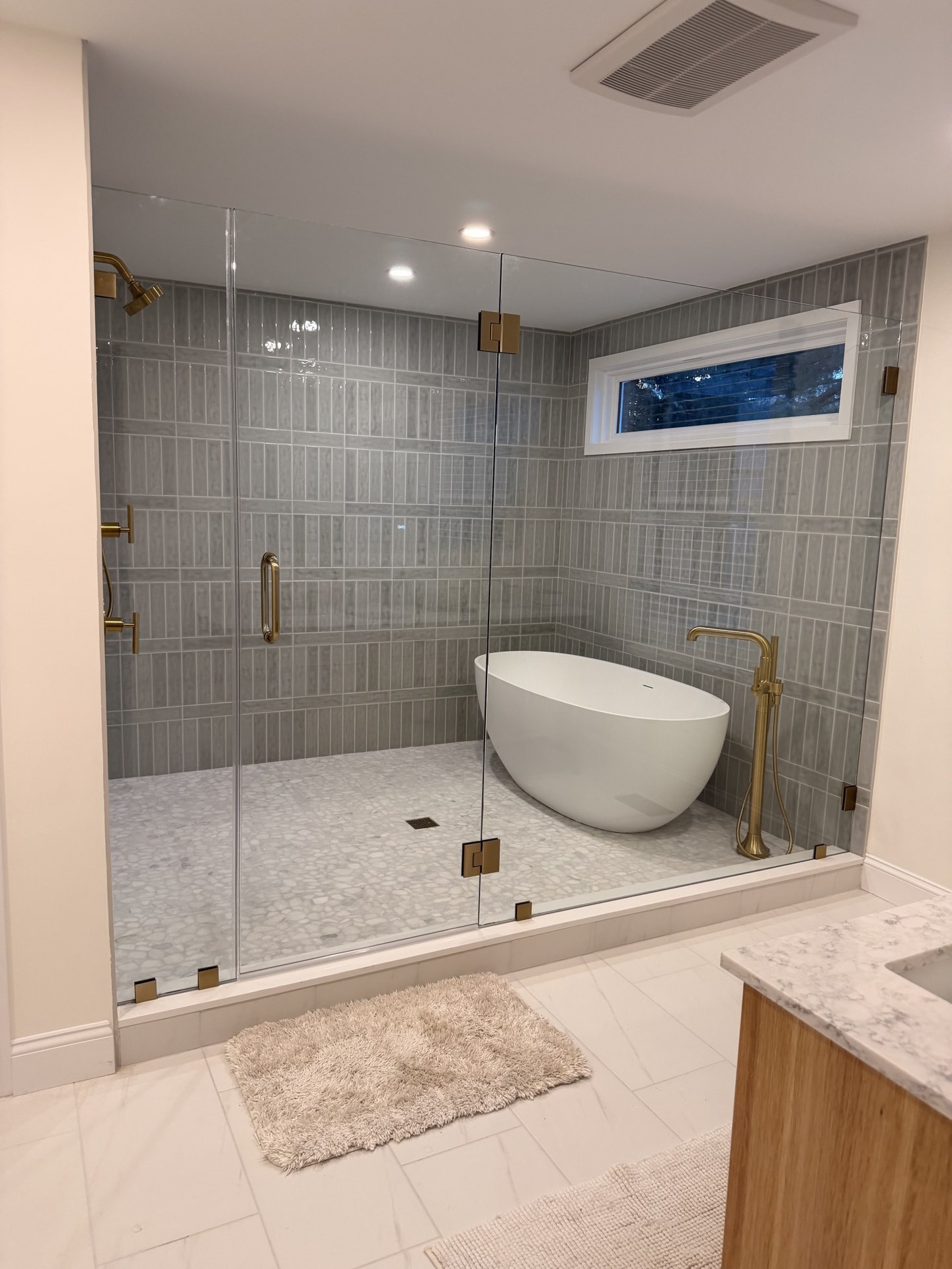Bathroom renovation — High Pace Construction