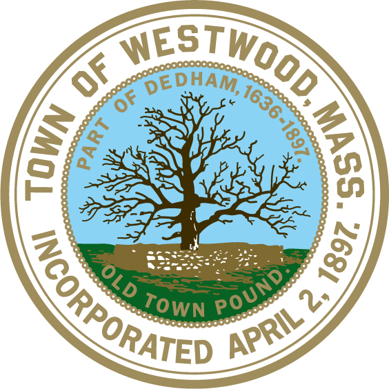 Official seal of Westwood, Massachusetts